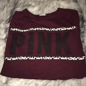 Pink VS Pullover sweater